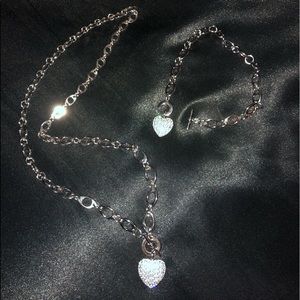 JTV Necklace & Bracelet Set (NEW) + surprise gift
